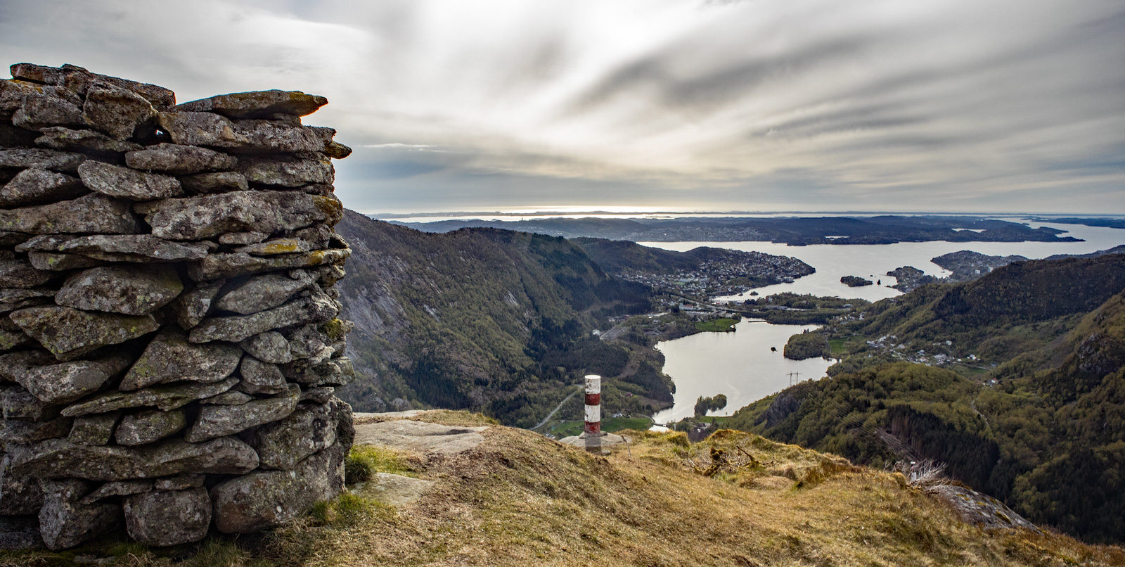 Ulskebjørnen (443 moh) fra Stallane