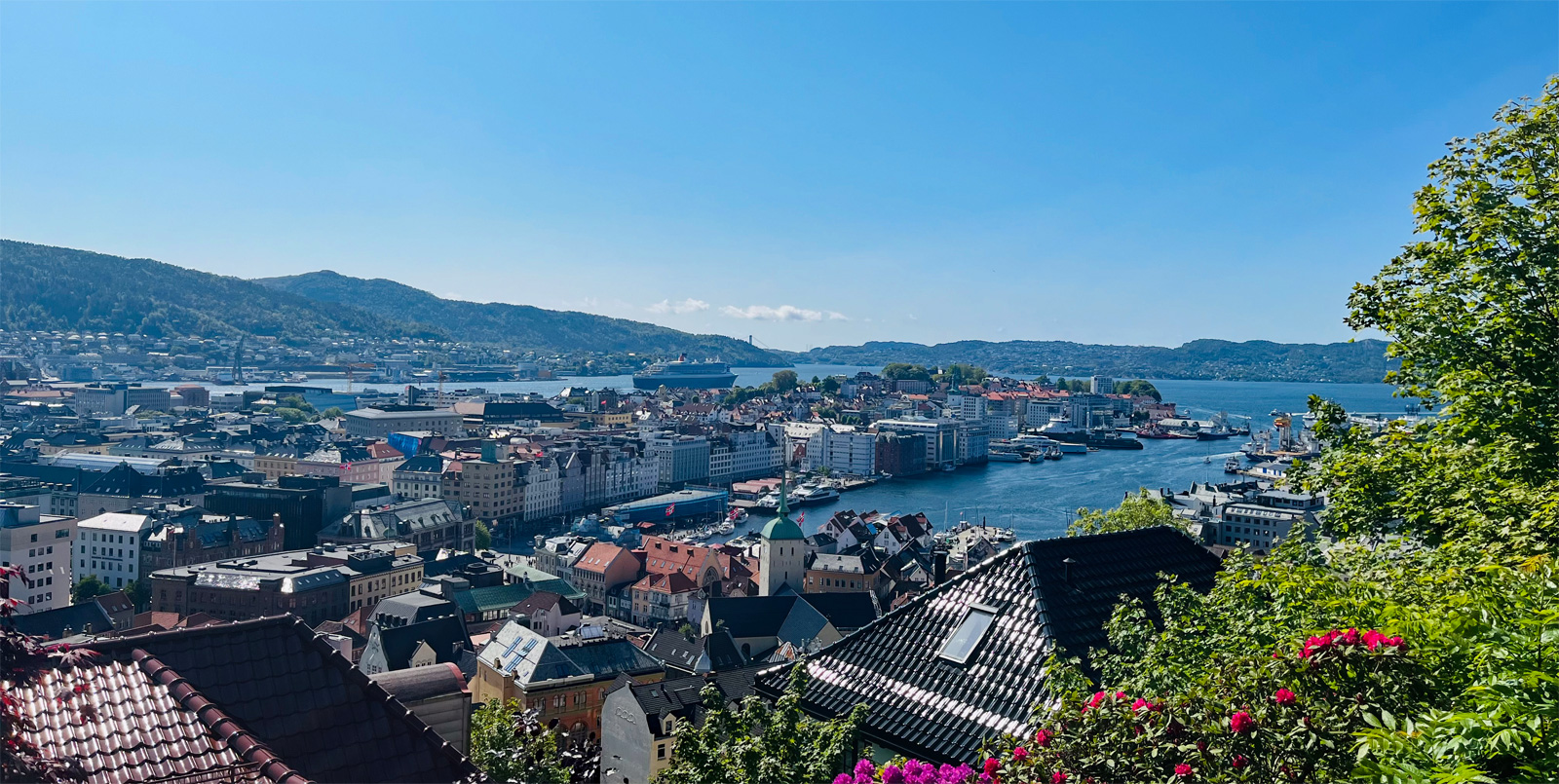 Fjellveien fra Sandviken til Bellevue