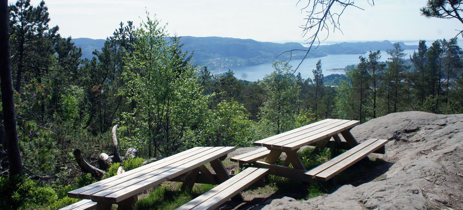 Stendafjellet (232 moh) fra Stend