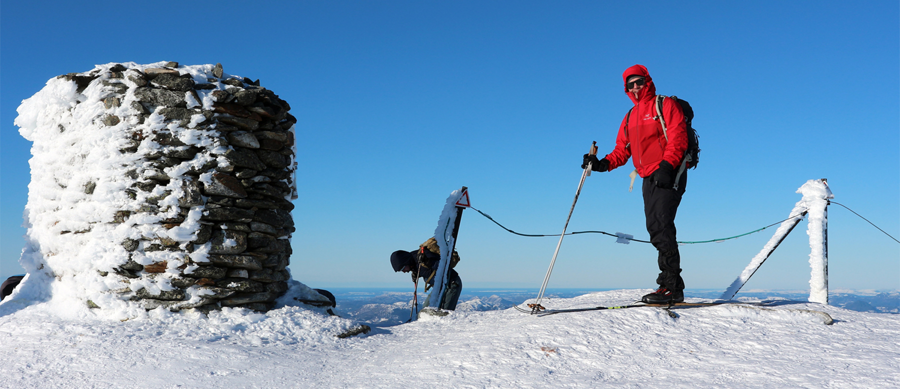 Skitur Gullfjelltoppen (987 moh) via Vossavardane