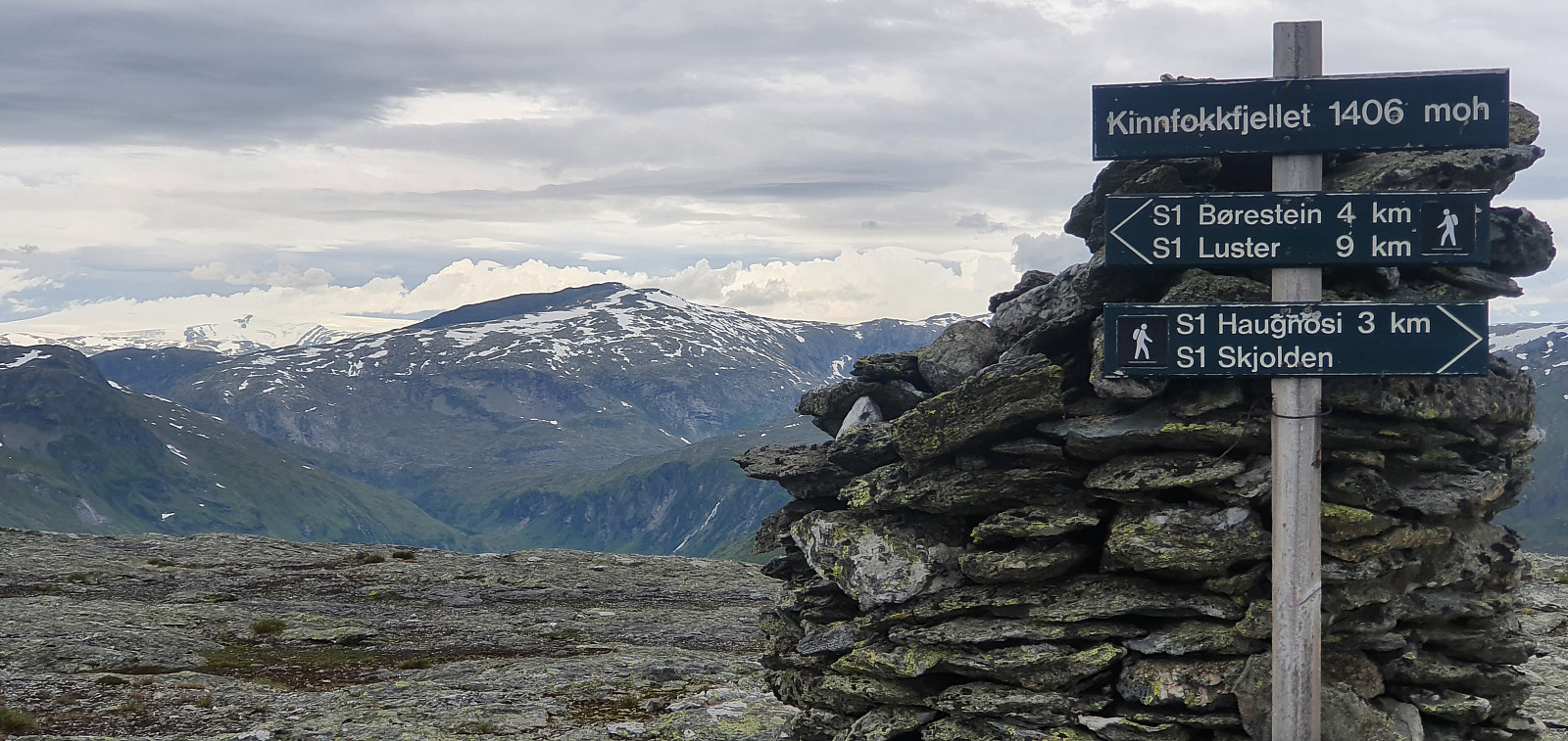 Kinnfokfjellet (1406 moh)