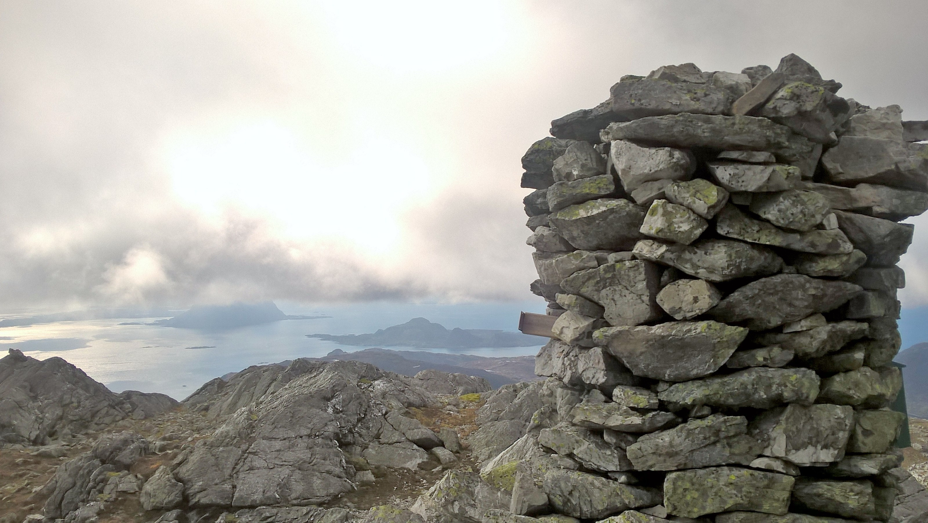 Fjelltur til Skredvarden (636 moh) fra Gjervik