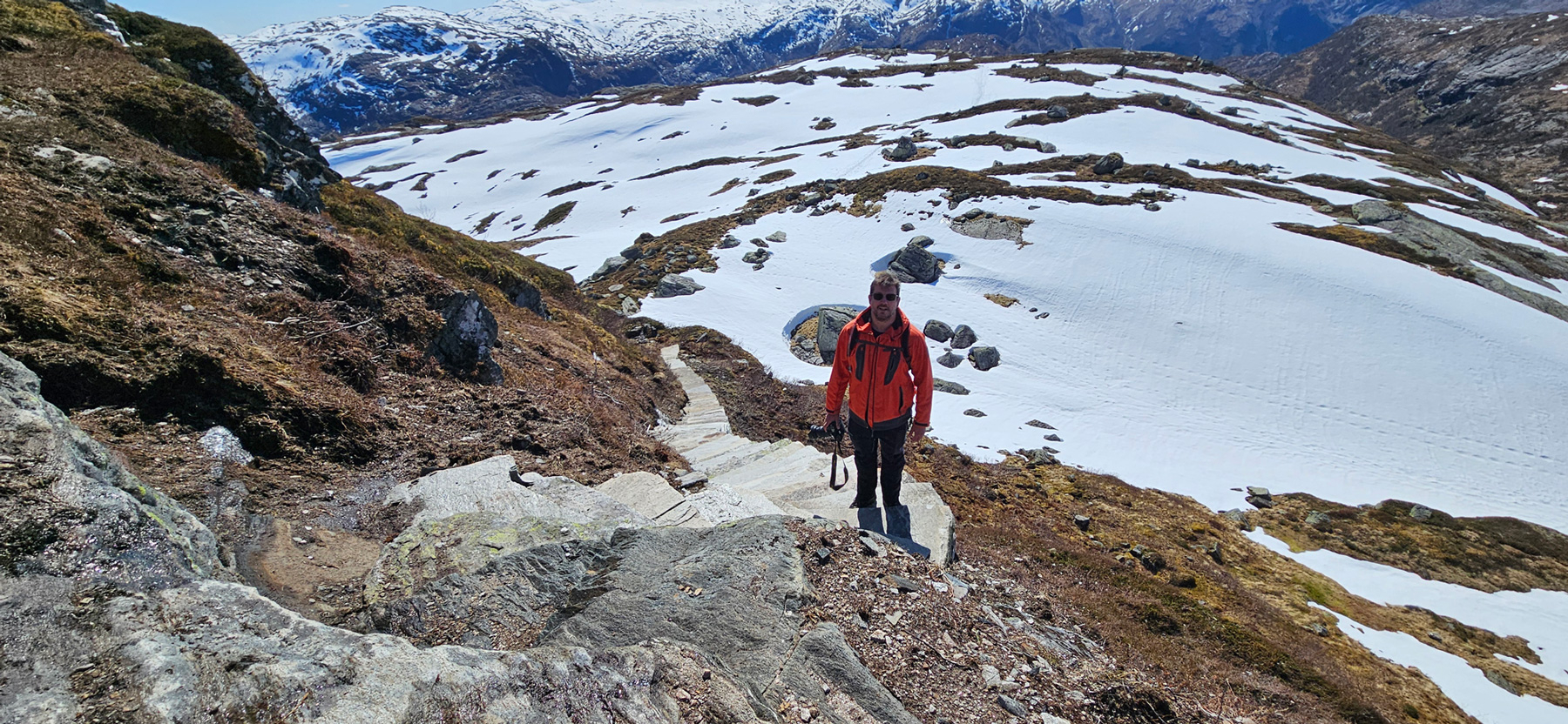 Fjelltur til Nesheimsnipa (1036moh) "Stairway to Heaven"