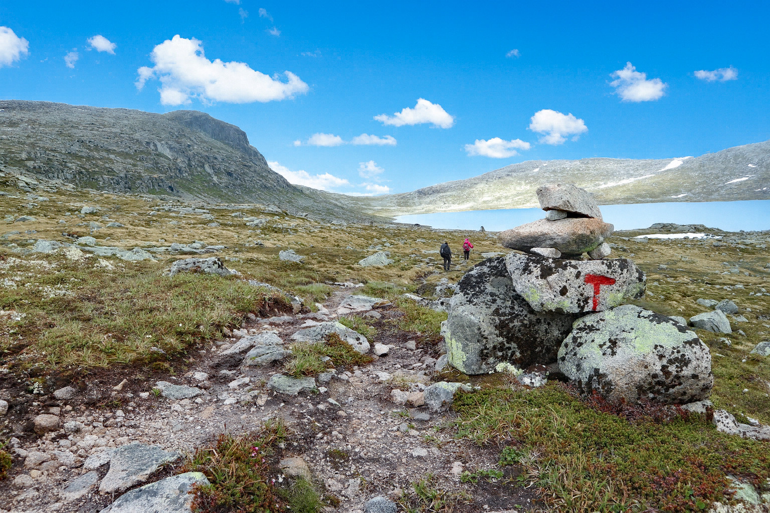 Vandretur fra Finse til Krækkja på Hardangervidda