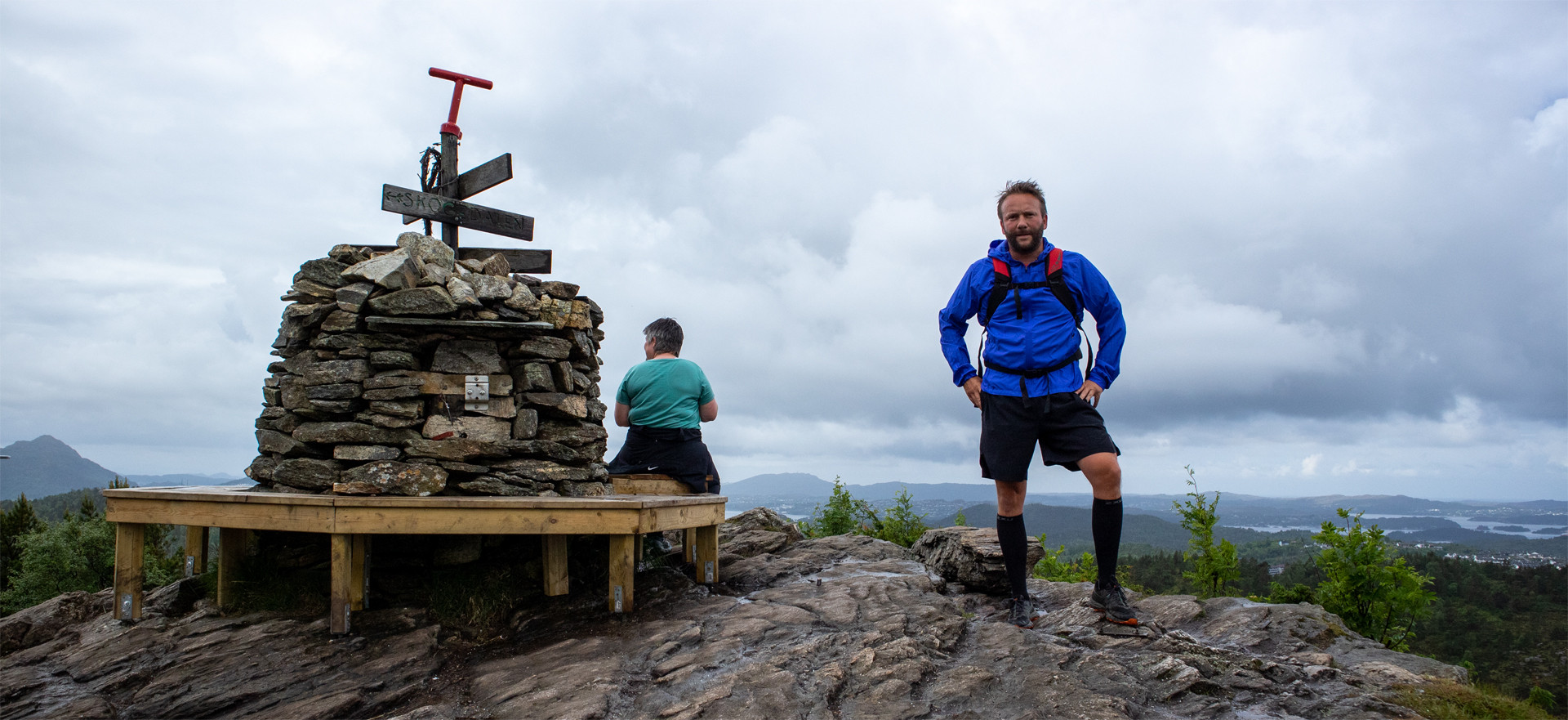 Kolbeinsvarden (231 moh) fra Bergheim