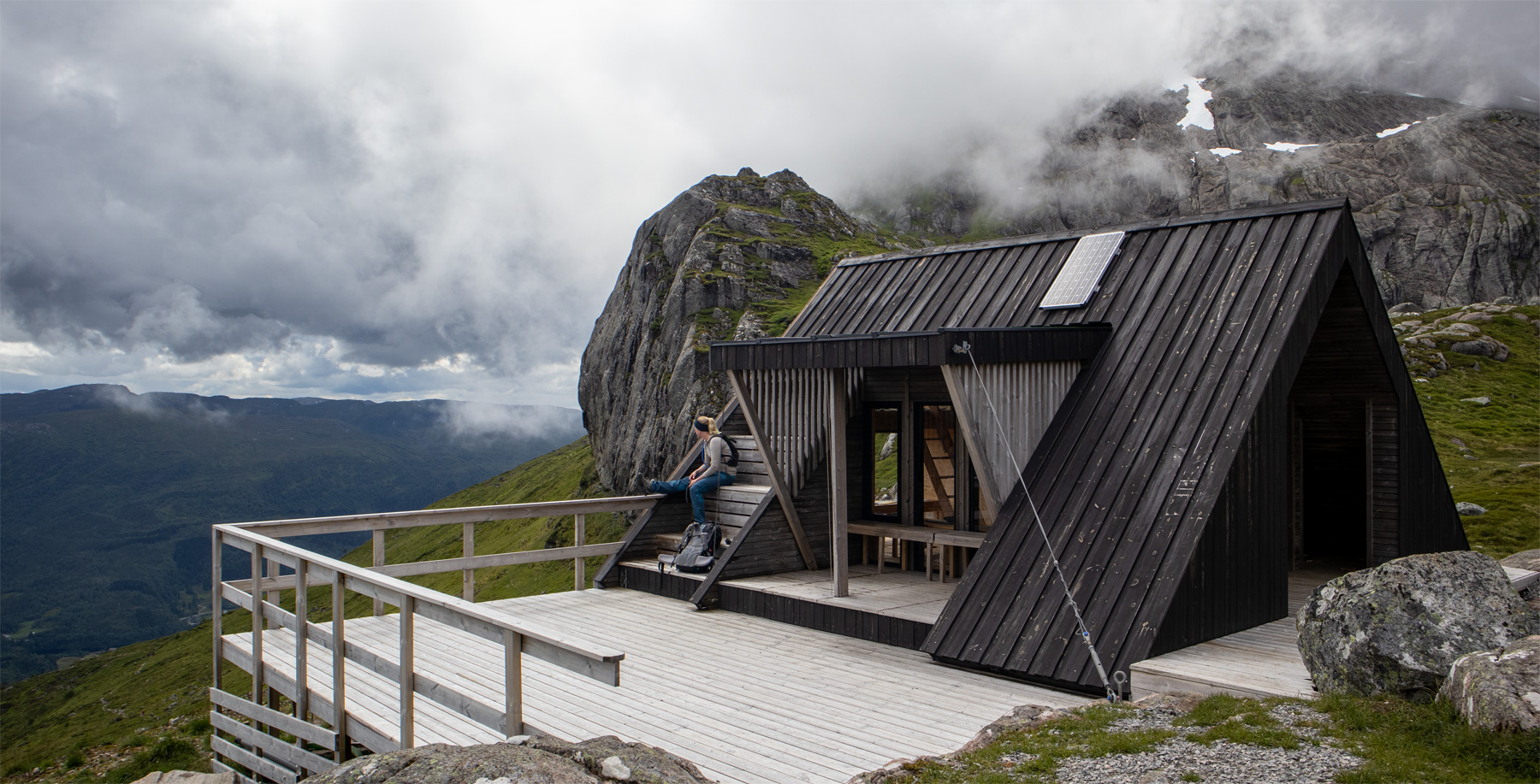 Fjelltur til Dagsturhytta (701 moh) ved Storehesten