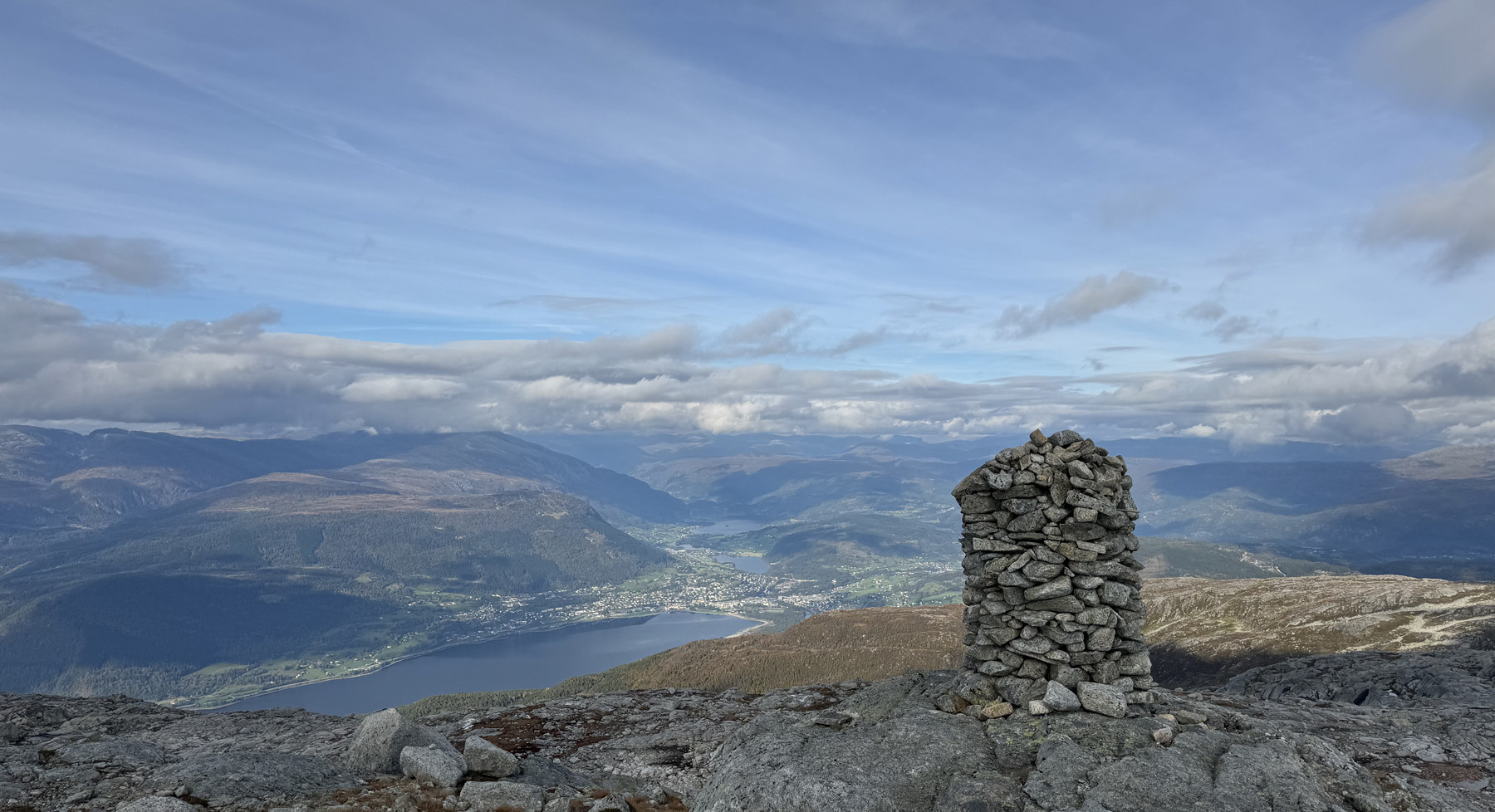 Fjelltur til Gråsidetoppen (1307 moh) på Voss