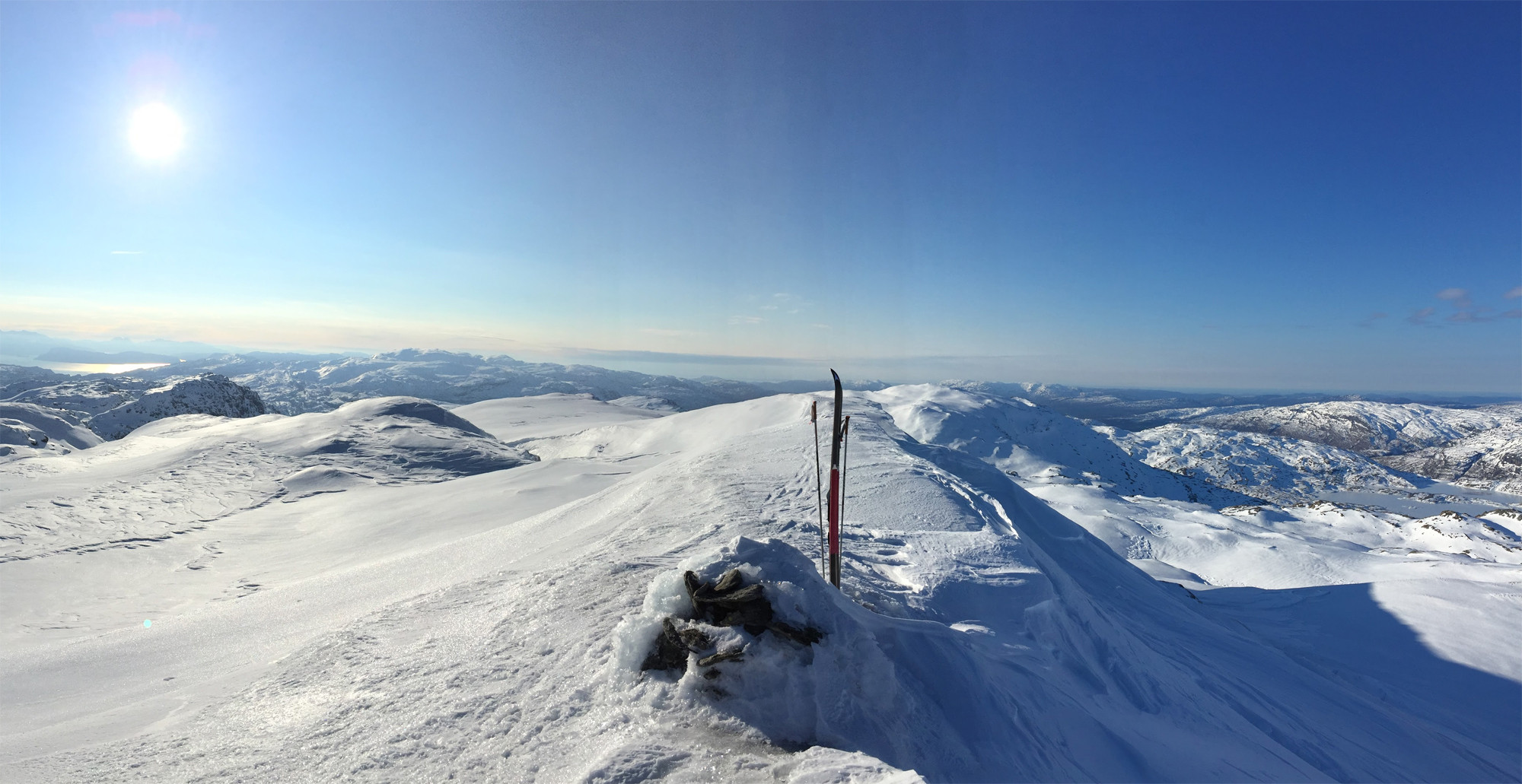 Skitur til Fuglafjellet (1334moh) fra Vending