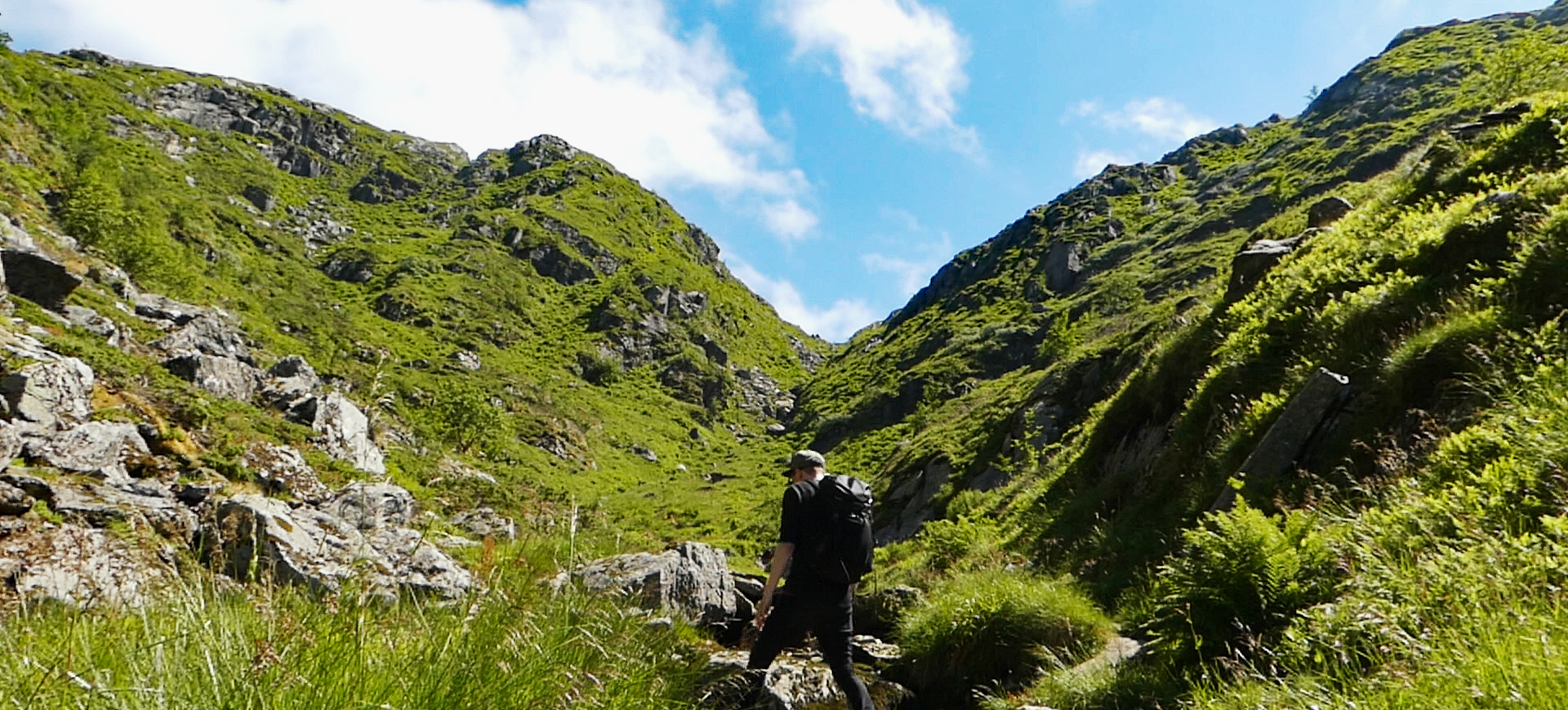 Isdalen opp til Ulriken (643 moh)