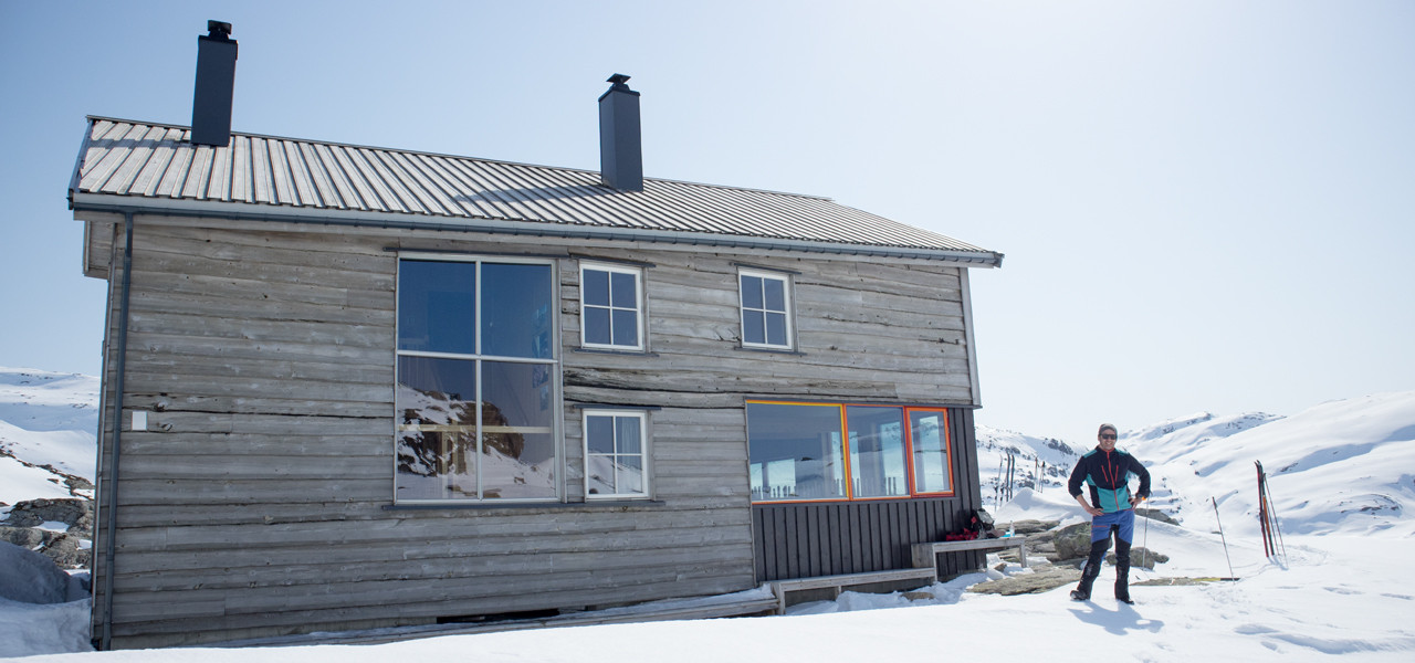 Skitur fra Kvitingen til Gullhorgabu (840 moh)