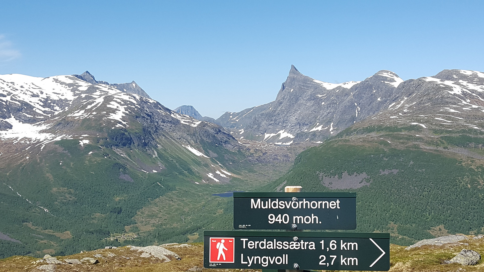 Muldsvorhornet (945 moh)