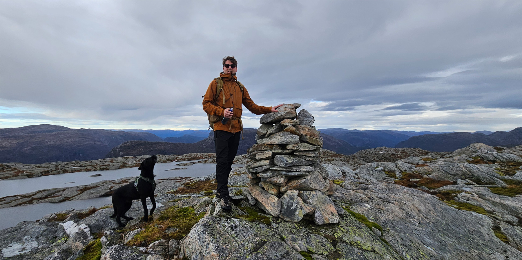 Fjelltur til Flatavasshaugen (782moh) fra Stanghelle