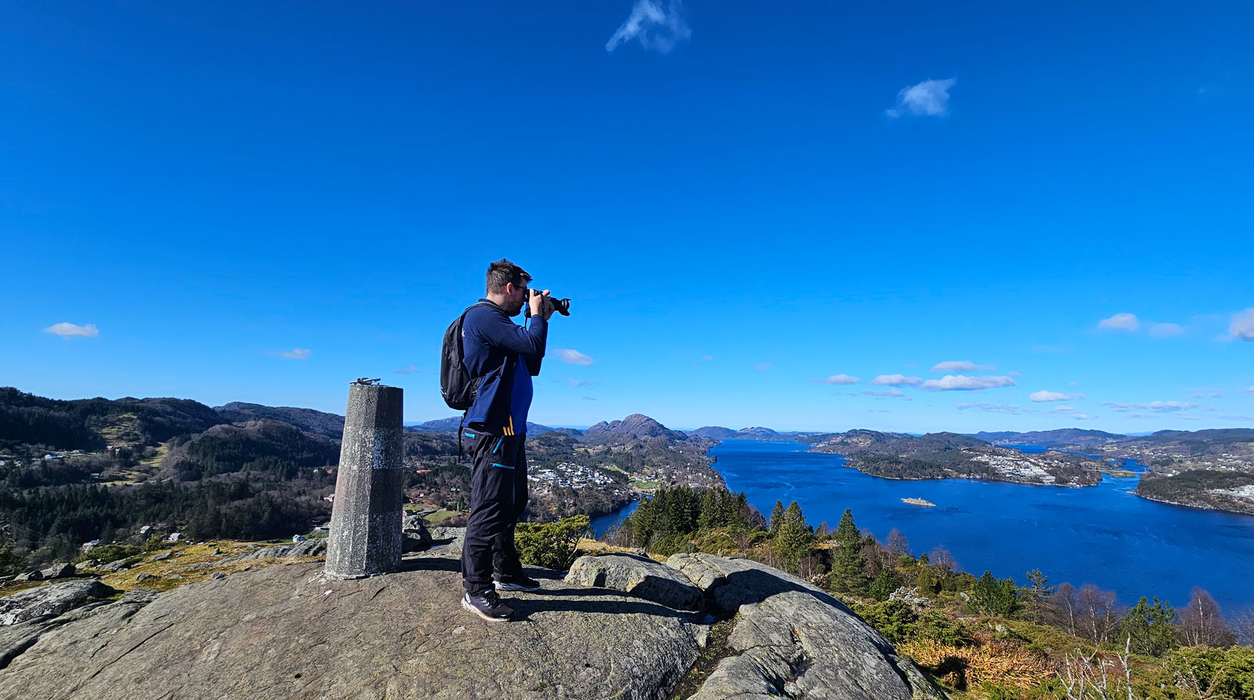 Kort tur til Håøytoppen (171 moh) i Nordhordland