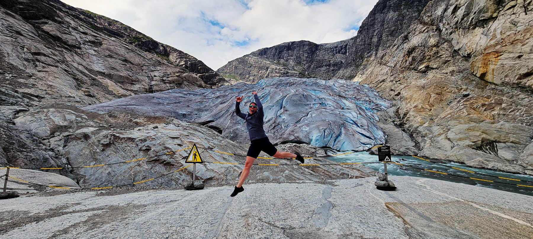 Vandretur til Nigardsbreen i Jostedalen