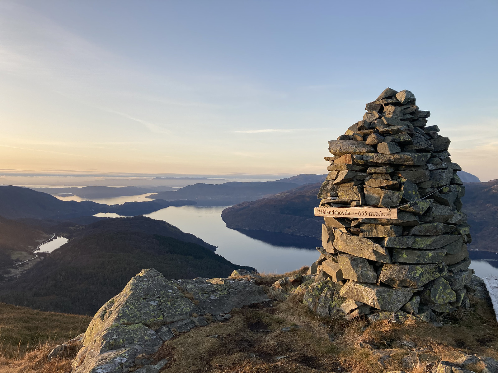Fjelltur til Hålandshovda (655moh) i Etne