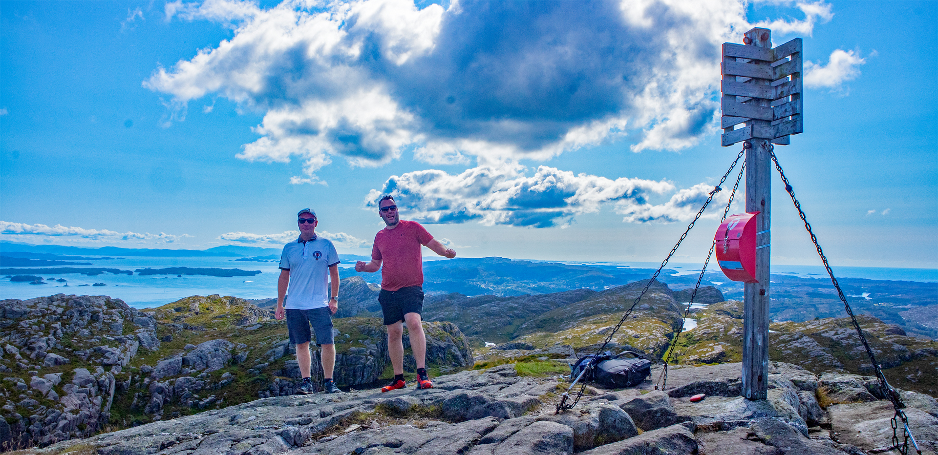 Liatårnet (341 moh) på Sotra