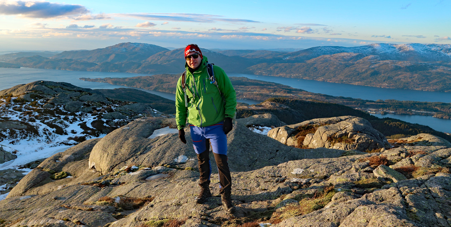 Moshovda (626 moh) fra Hafskor i Fusa