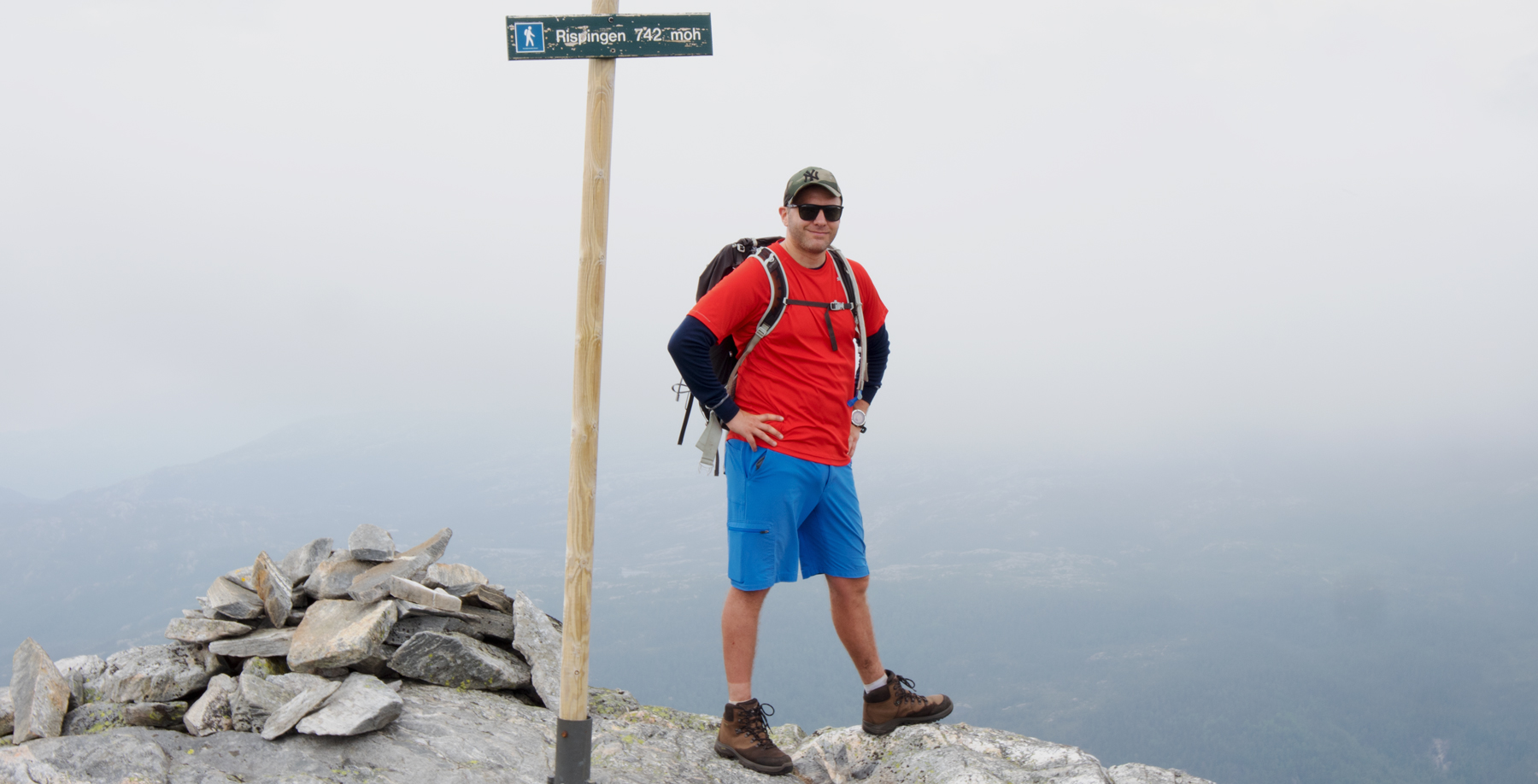 Rispingen (742 moh) via Olsnessåta på Osterøy