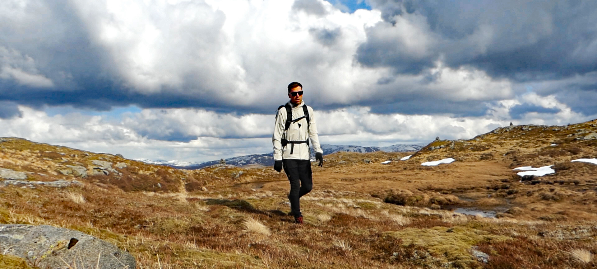 Fjelltur fra Fløyen over vidden til Arna