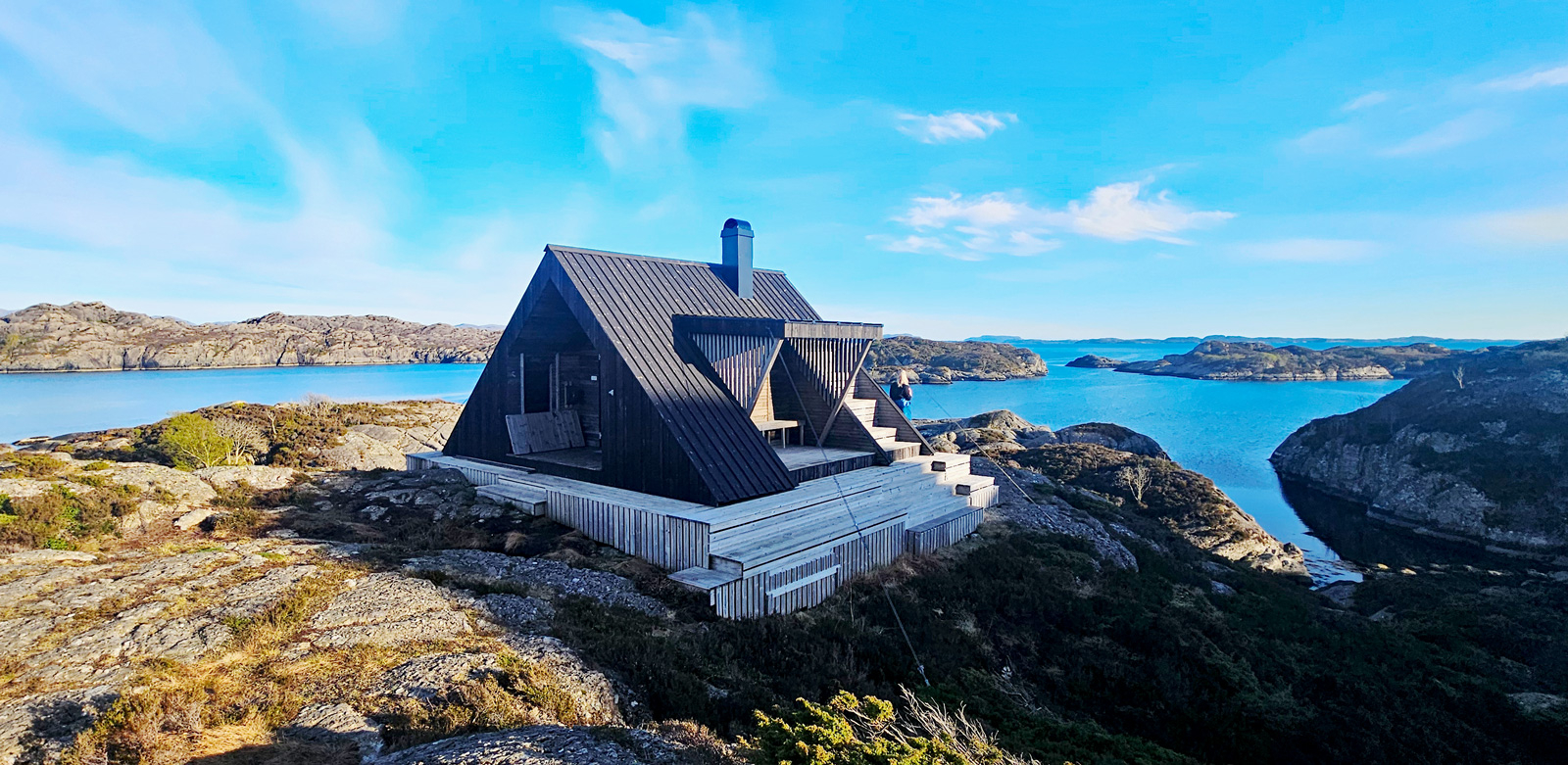 Sognesjøhytta - dagsturhytta i Solund