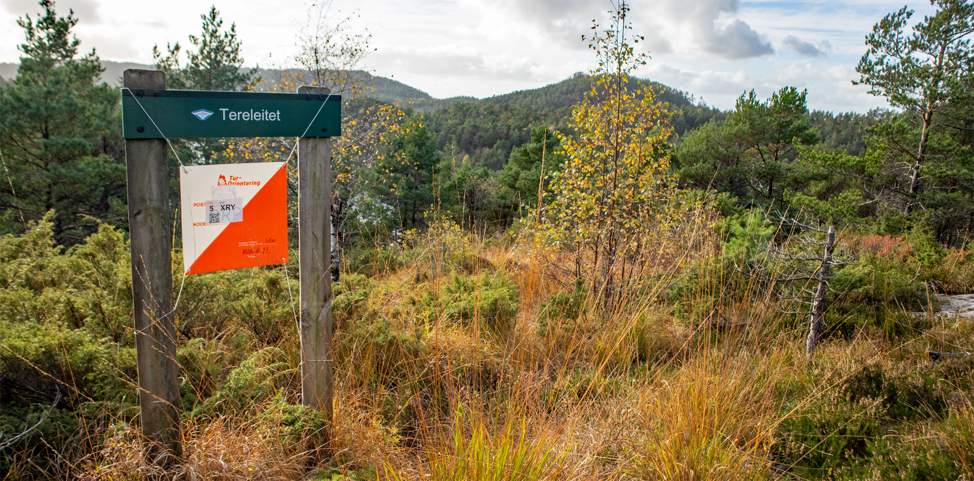 Tereleitet (245 moh) fra Fanafjellet