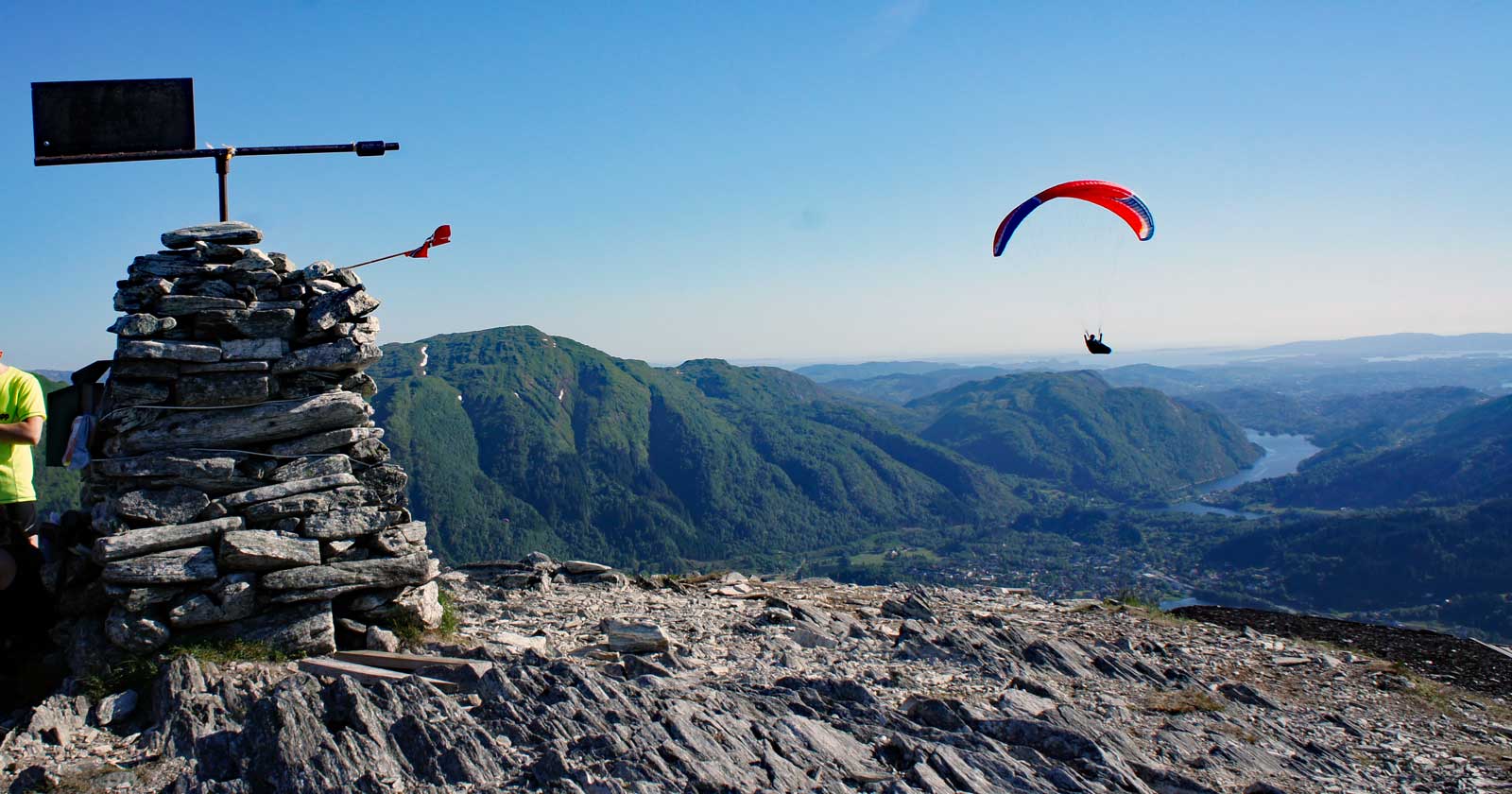 Skåldalsnipa (603 moh) i Arna