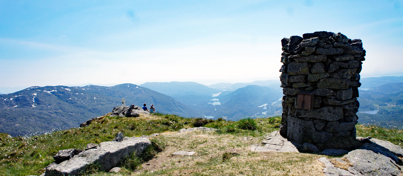 Hausdalshorga (784 moh) fra Bontveit - Korteste vei