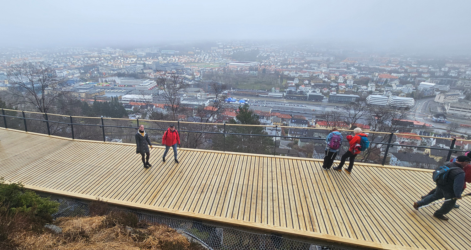 Løvstien fra Melkeplassen til Fjøsanger