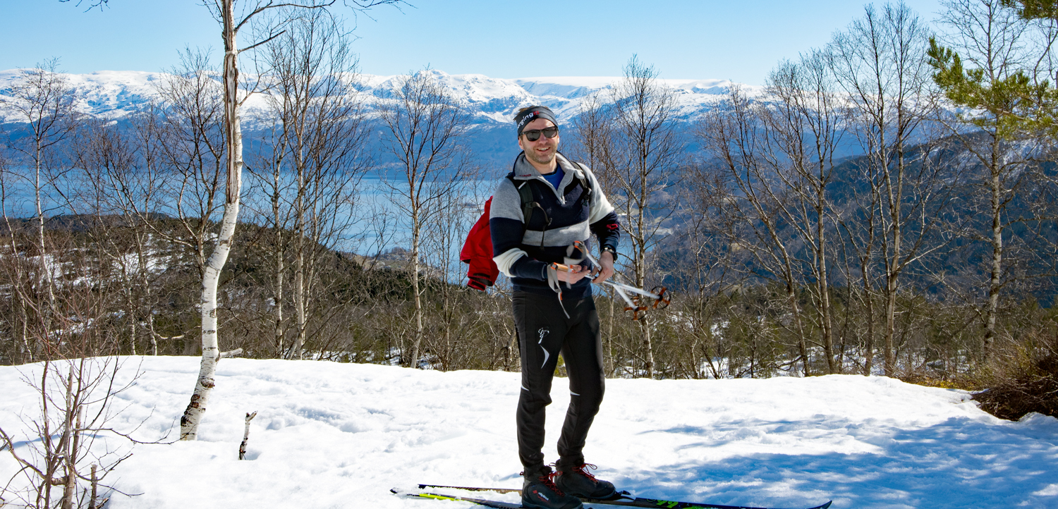 Skitur Sjusete Lysløype til Allkleiv